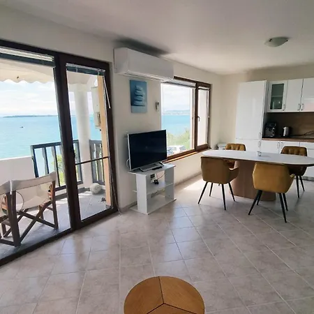 под наем 4-стаен с изумителна фронтална гледка море, Sun Coast влас 圣弗拉斯