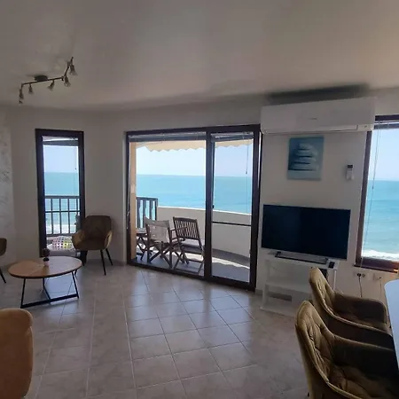 под наем 4-стаен с изумителна фронтална гледка море, Sun Coast влас 圣弗拉斯