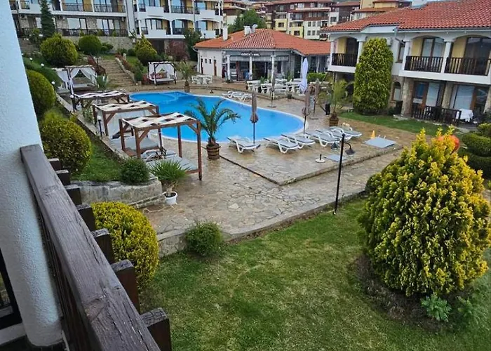 под наем 4-стаен с изумителна фронтална гледка море, Sun Coast влас 公寓 *